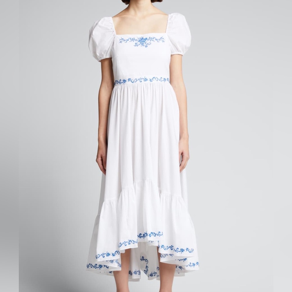 CAROLINE CONSTAS Hayden midi dress